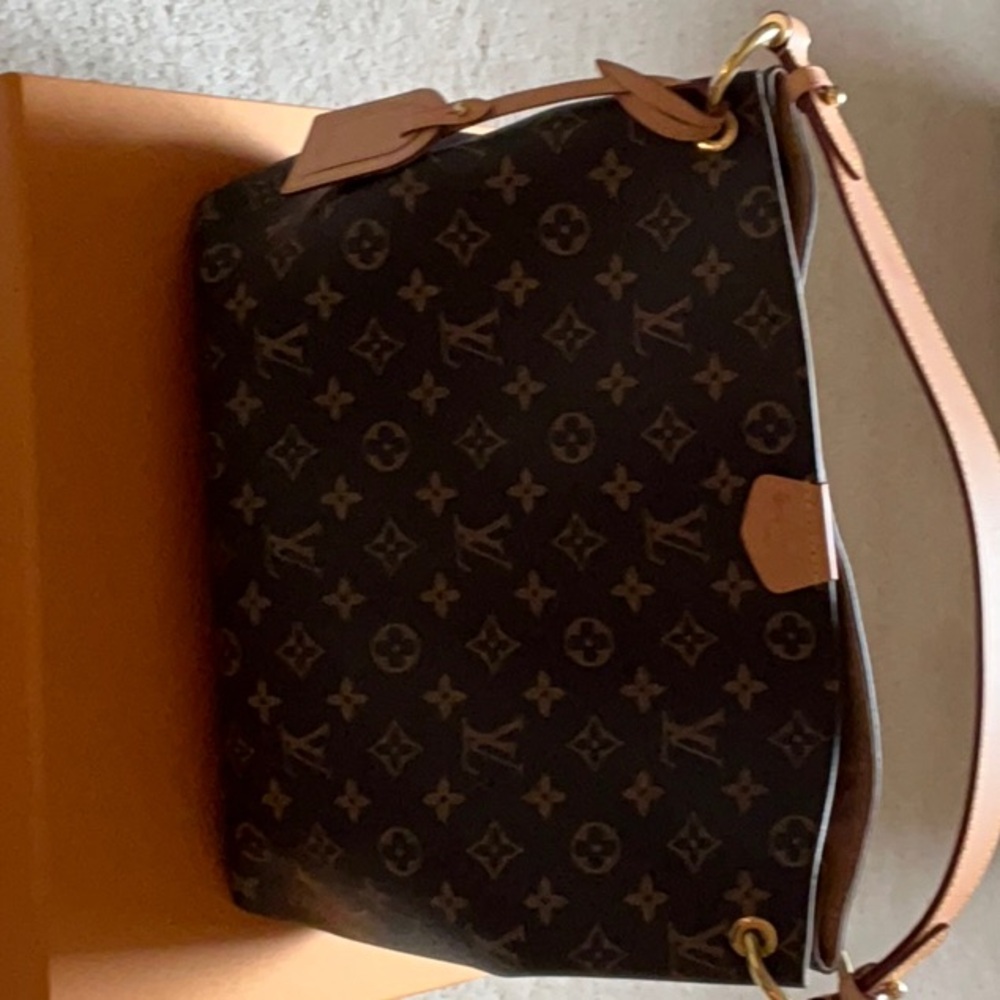 Louis Vuitton Dark Brown Monogram Tote